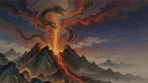 康熙年间火山喷发的史实记载与五大连池药泉圣水节的由来【民间传说】·情节