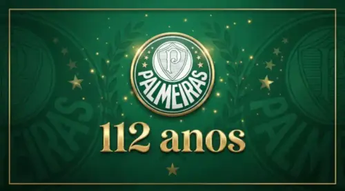 112 ANOS! Palmeiras celebra aniversário com clássico contra o Santos, novo uniforme e retrospecto positivo