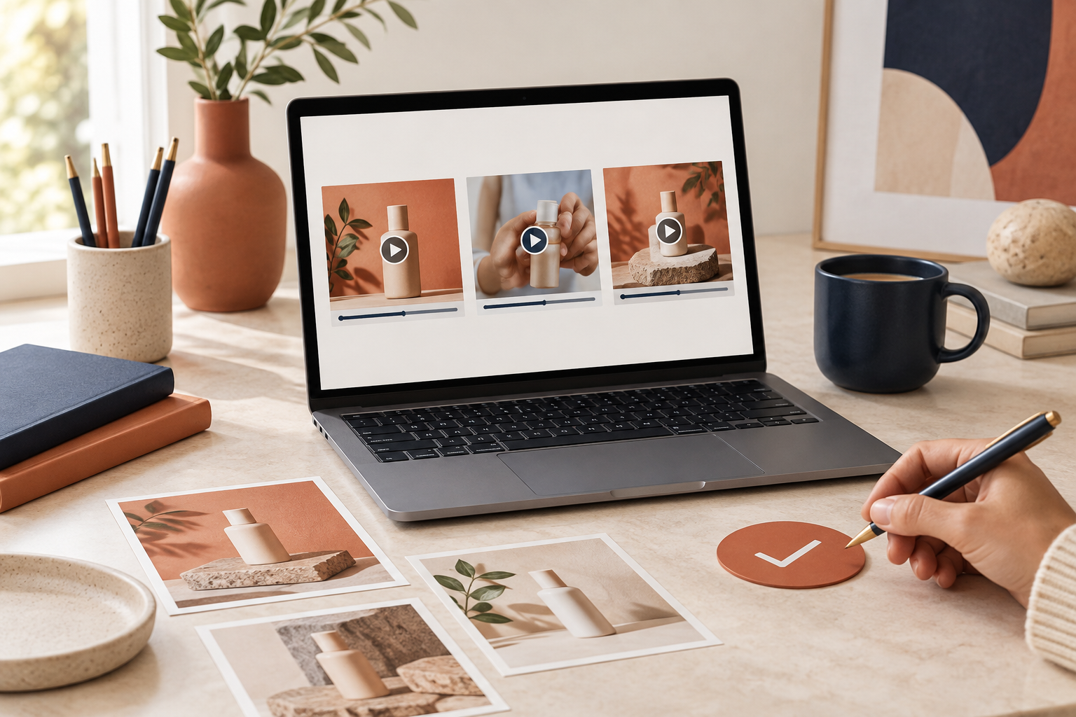 Reviewing product video variations