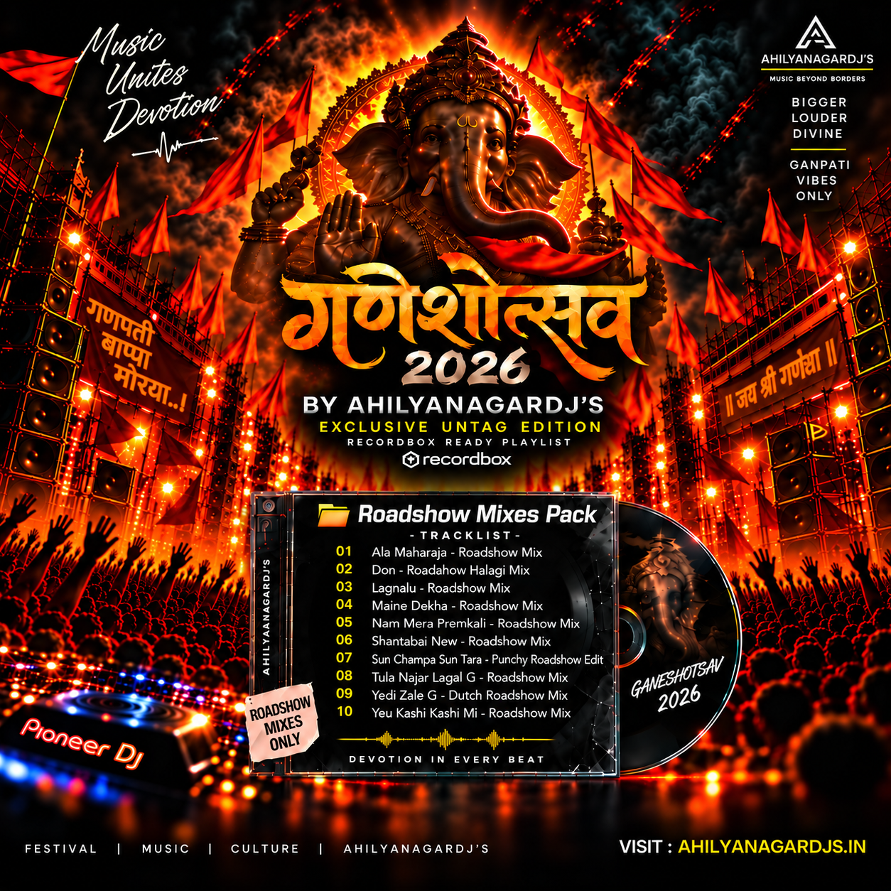 Roadshow Mixes Pack - गणेशोत्सव 2026