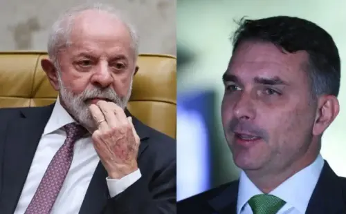 Lula rebate oposição, nega ingerência no STF e diz que Flávio tem pavor de investigações