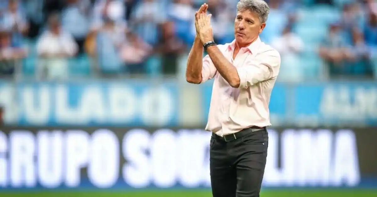 VOLTA POR CIMA? Renato Gaúcho retorna ao Grêmio com a missão de salvar o time da crise no Brasileiro