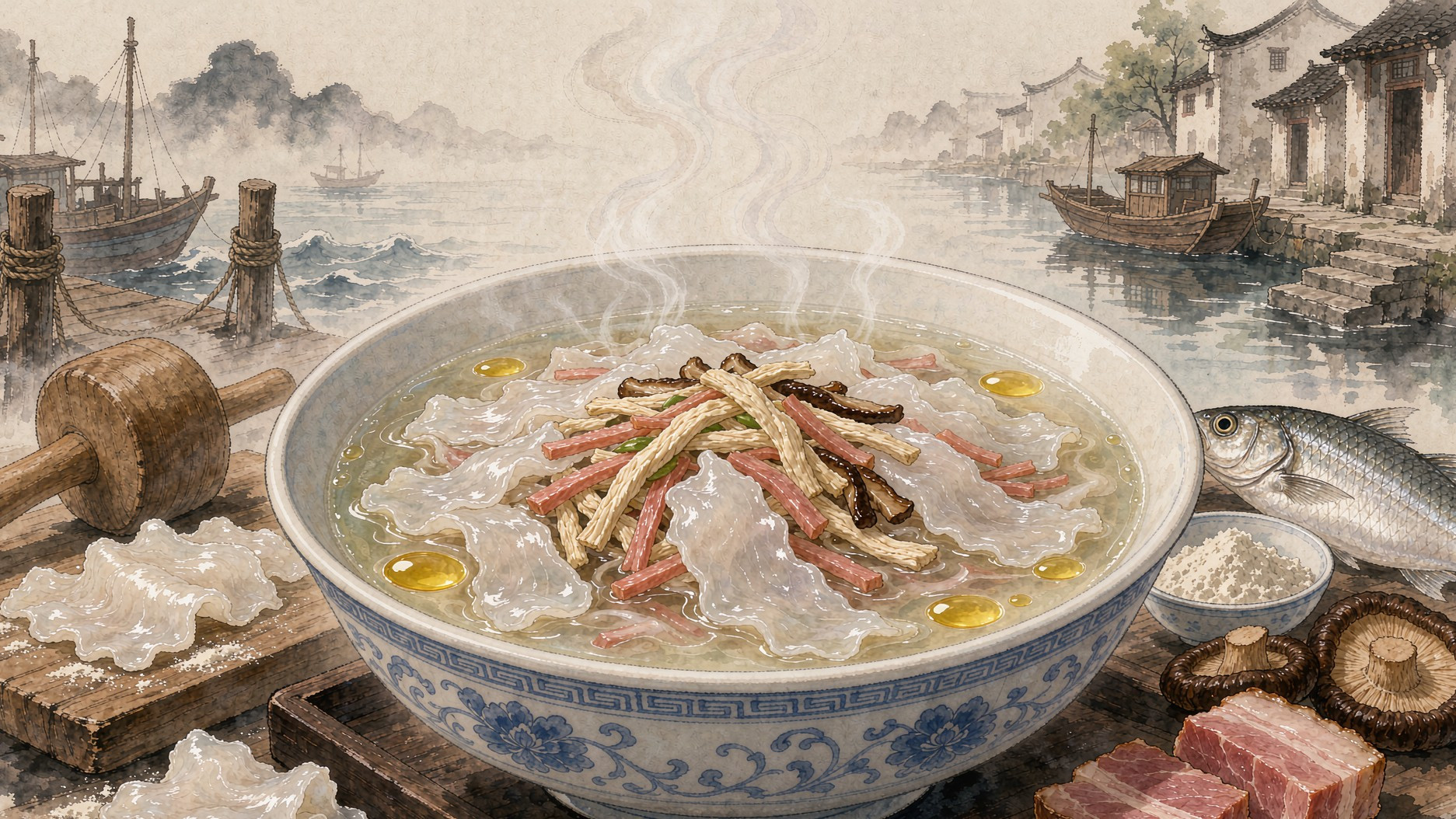 三丝敲鱼
