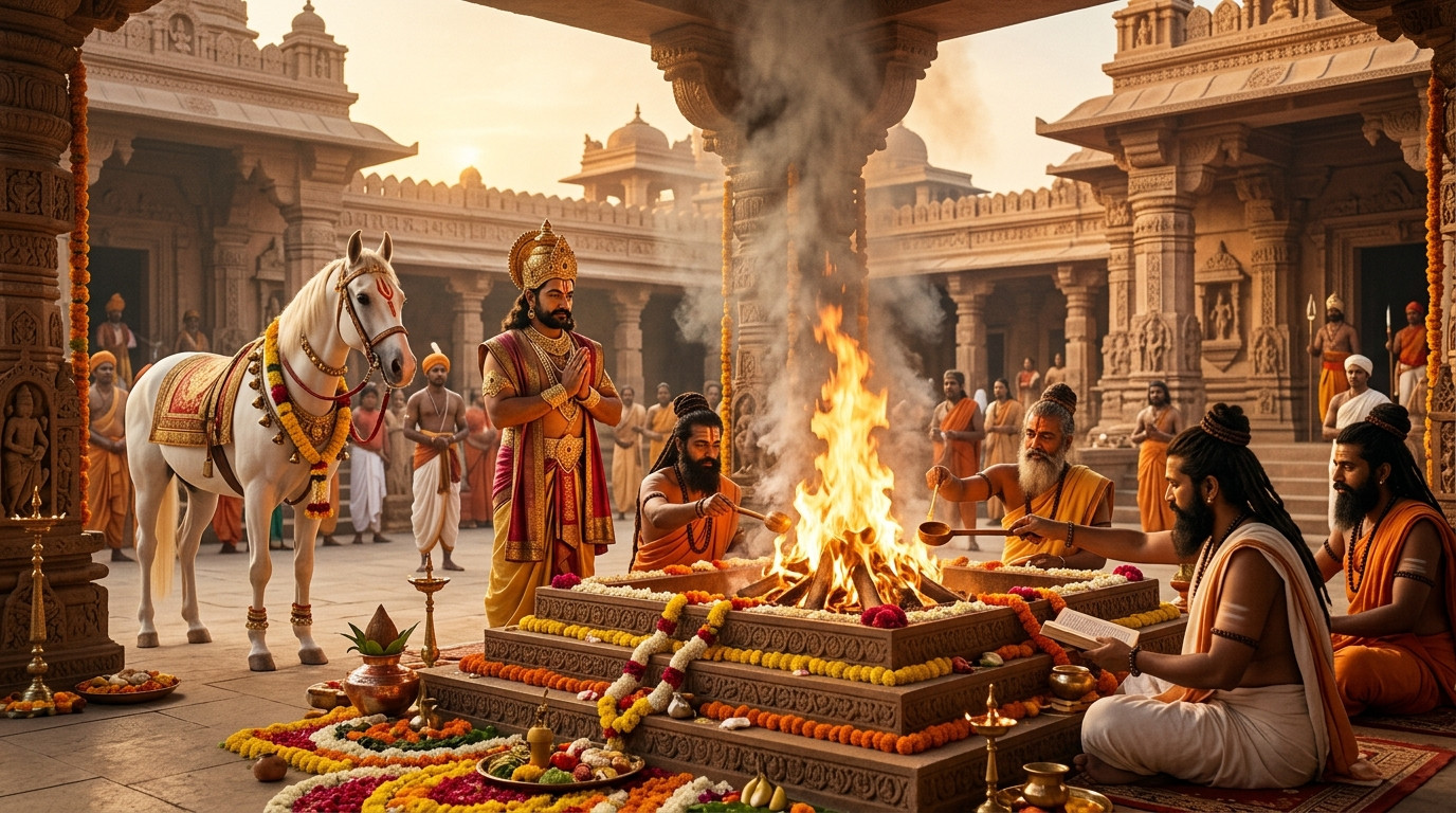 राजा सगर का अश्वमेध यज्ञ