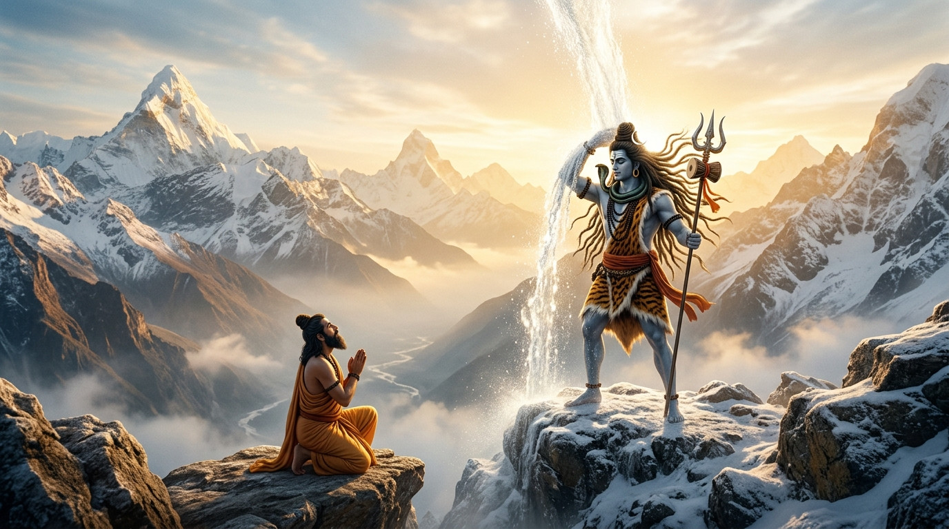 गंगा अवतरण की संपूर्ण कथा: राजा भगीरथ की तपस्या और भगवान शिव की महिमा