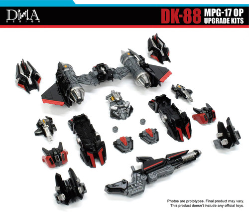 DNA Design DK 88 Upgrade Kits For MPG 17 Optimus Prime 01
