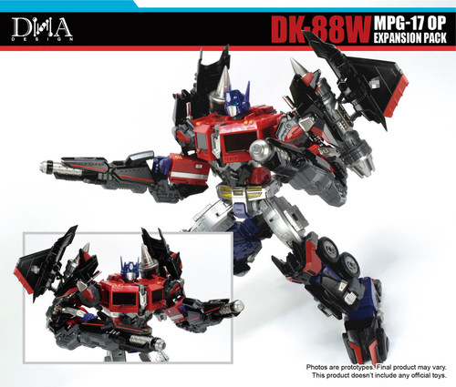 DNA Design DK 88 Upgrade Kits For MPG 17 Optimus Prime 12
