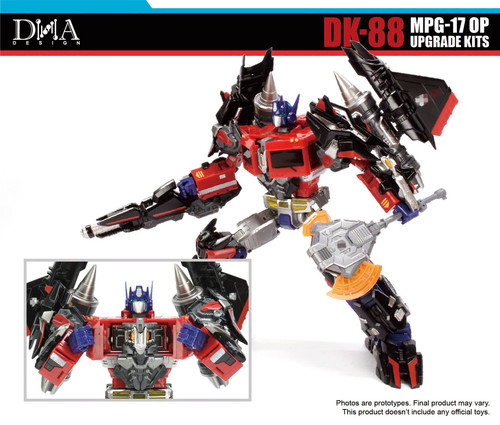 DNA Design DK 88 Upgrade Kits For MPG 17 Optimus Prime 05