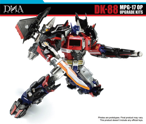 DNA Design DK 88 Upgrade Kits For MPG 17 Optimus Prime 09