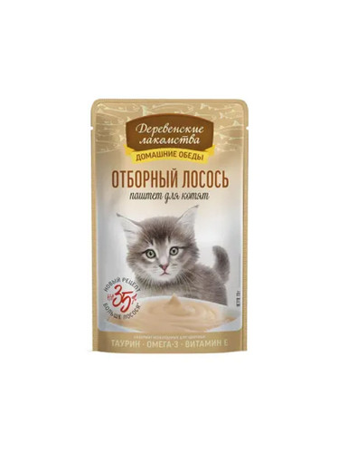 Деревенские лакомства паштет для котят лосось.jpg