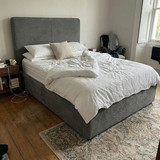 Velvet Ottoman Bed – Luxury Comfort Meets Practical Storage
