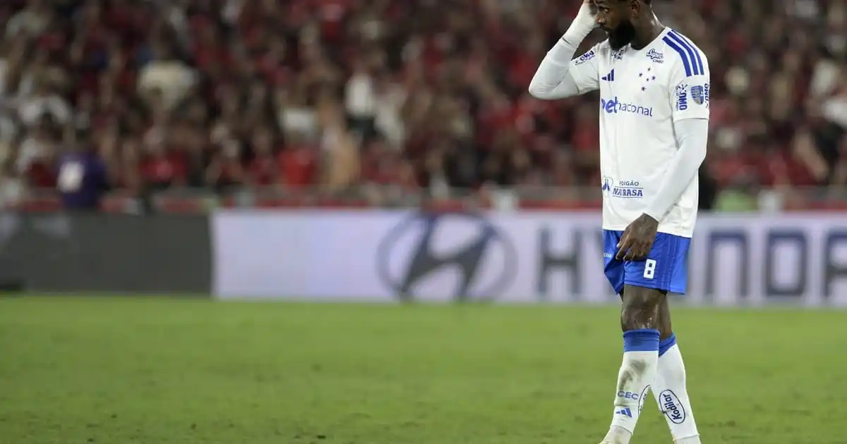 Gerson vive montanha-russa no Maracanã: gol de assistência e falhas que custam a eliminação do Cruzeiro