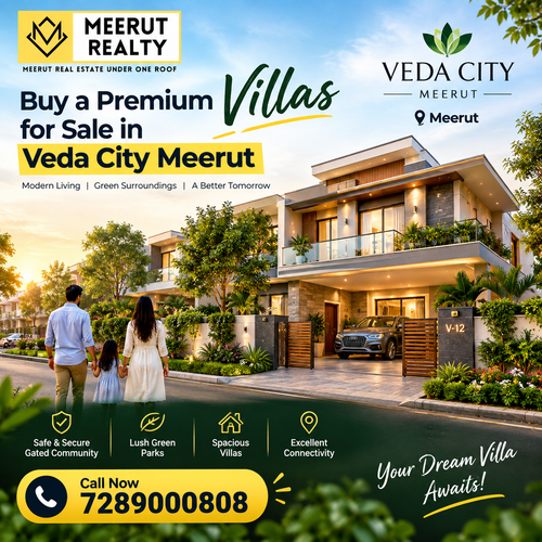 Buy a premium villas for sale in Veda City Meerut.png