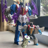 Transformers Cyberworld Energon Surge Ultimate Cyber Changers Air Sea Starscream In Hand Images 3