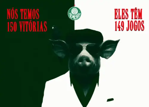 PROVOCOU! Palmeiras rebate provocação do Corinthians e rivalidade esquenta nas redes