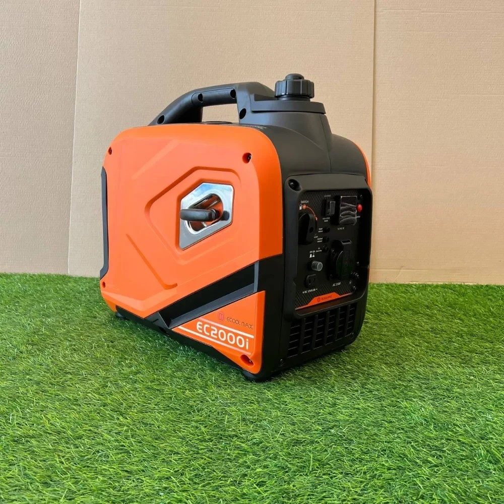 Бензиновий генератор ECOOL MAX EC2000i інверторного типу 2.0 кВт з ручним стартом та ємністю бака 4.1 л для дачі, 2.2 кВт