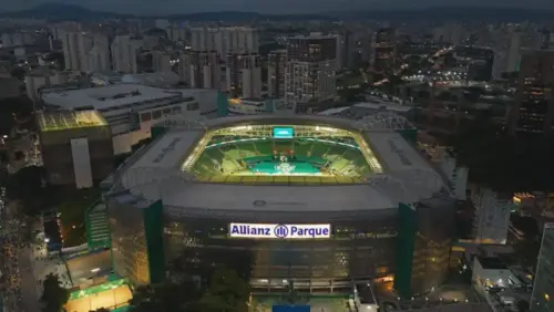Impasse do LED! Prefeitura de SP barra letreiro luminoso na fachada do Nubank Parque
