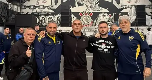 Encontro histórico entre Gaviões da Fiel e Boca Juniors promove respeito e combate ao racismo no futebol