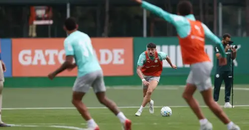 Palmeiras fecha treinamento e enfrenta quatro desfalques preocupantes para a decisão da Copa do Brasil