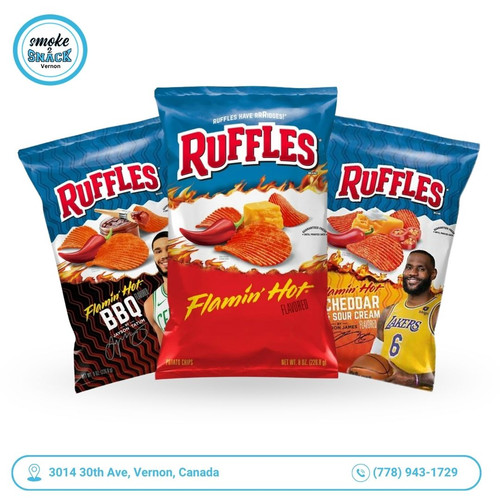 Turn Up the Crunch with Ruffles Flamin’ Hot Chips at Smoke2Snack.jpg