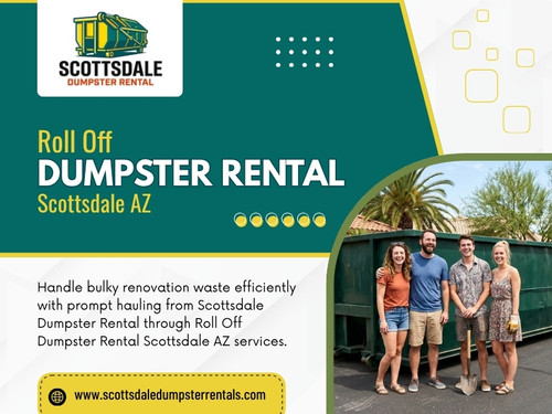 For a Commercial roll off dumpster rental Scottsdale AZ, ask how pickup scheduling works and how changes are handled if the project produces more waste than expected.

Reliable communication gives businesses a better chance of keeping the disposal side of the project aligned with the work itself.

For More Information: https://www.scottsdaledumpsterrentals.com/construction-dumpster-rental

Find Us On Google Map: https://maps.app.goo.gl/UnFZDP1VHMjBCVgm6

Contact: Scottsdale Dumpster Rental

Address: 4141 N Scottsdale Rd, #308, Scottsdale, AZ, 85251, USA

Phone: (602) 483-6363

Read Our Blog:

https://scottsdaledumpsterrentals.medium.com/dumpster-rental-for-home-renovation-scottsdale-az-23ee3db3304c
https://scottsdaledumpsterrentals.brushd.com/

https://scottsdaledumpster.wixsite.com/scottsdaledumpster

More Links:
https://linkin.bio/scottsdaledumpsterrentals

https://peatix.com/user/29883376/view

https://disqus.com/by/scottsdaledumpsterrental/about/