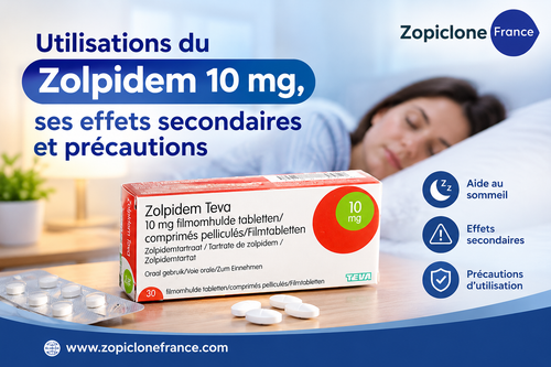 Utilisations du Zolpidem 10 mg, ses effets secondaires et précautions.png