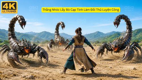 kiem Thằng Nhóc Lấy Bò Cạp Tinh Làm Đối Thủ Luyện Công.jpg