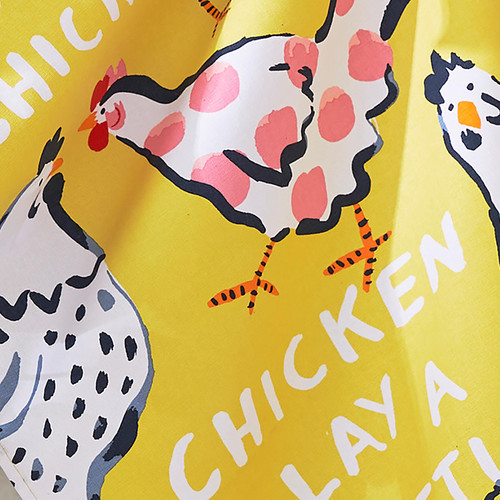 Ulster Weavers Chick Chicken Tea Towel Cotton Yellow sn4.jpg