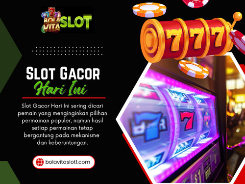 Popularitas sering menjadi alasan pertama seseorang tertarik pada sebuah permainan. Ketika sebuah judul ramai dibicarakan, muncul di banyak unggahan, dan sering disebut pemain lain, rasa penasaran memang mudah muncul. Namun, menganggap slot gacor hari ini sebagai pilihan terbaik hanya karena sedang populer bisa membuat penilaian menjadi kurang objektif.

Situs Web Resmi: https://bolavitaslot1.com/slots-provider

Baca Blog Kami:

https://bolavitaslotlogin.wixsite.com/taruhanbola/
https://bolavitaslot1official.weebly.com
https://bolavitaslot1.jimdofree.com/

Tautan Lainnya:

https://band.us/@bolavitaslot1
https://www.buzzbii.com/bolavitaslot1
https://soundcloud.com/bolavitaslot1