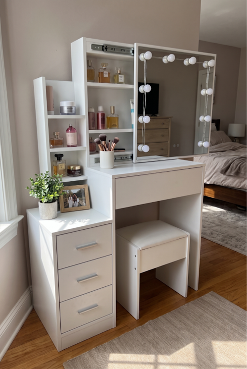 Setting Up a Dedicated Morning Station with a Dressing Table with Mirror and Stool.png