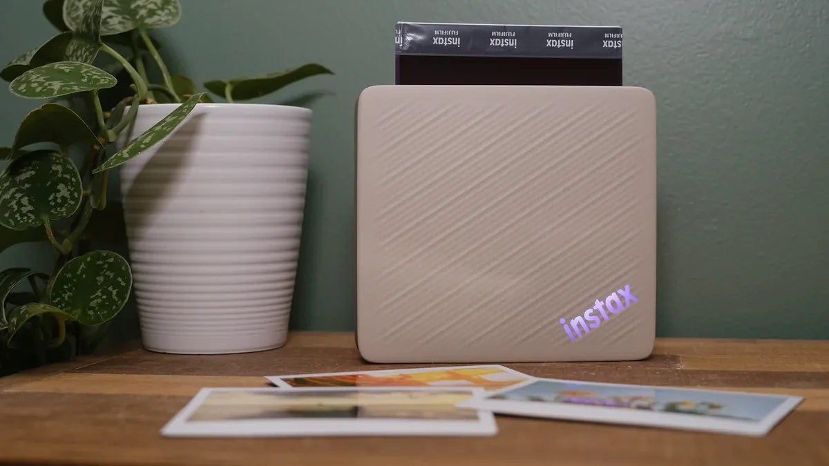 The Instax Link Wide 2 photo printer