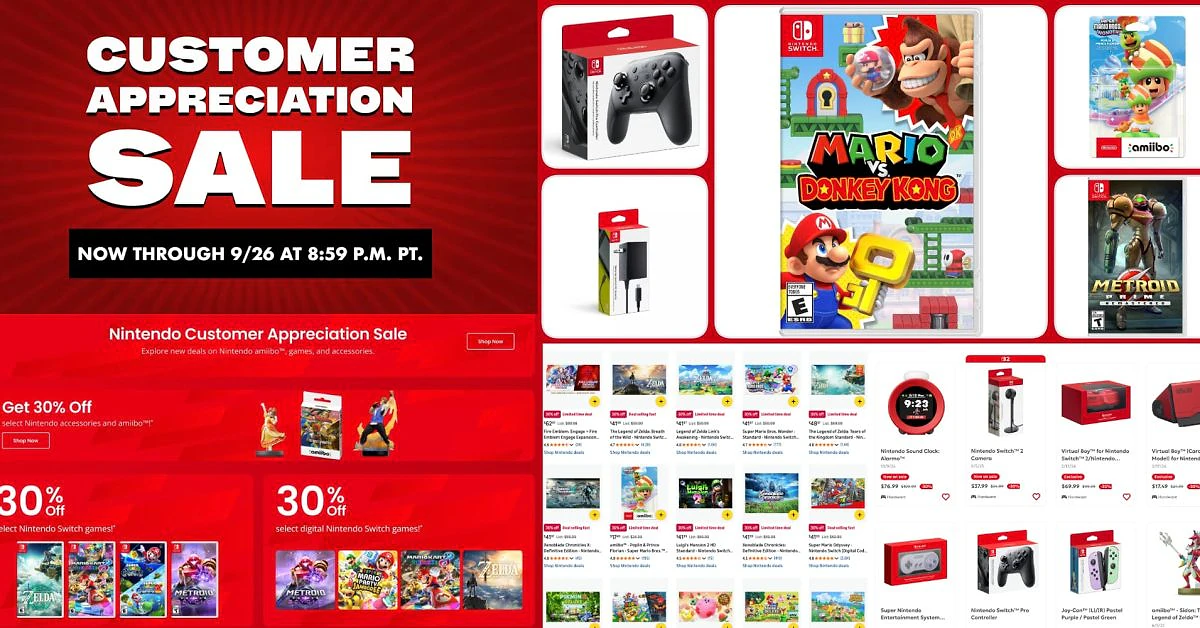 Sale Nintendo: Săn Deal Game Switch & Amiibo Giá Rẻ Nhất - Hình 1
