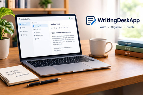 writingdeskapp writing organization app workspace.jpg