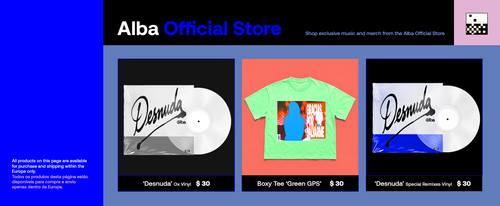 Alba Desnuda Merch 08.2