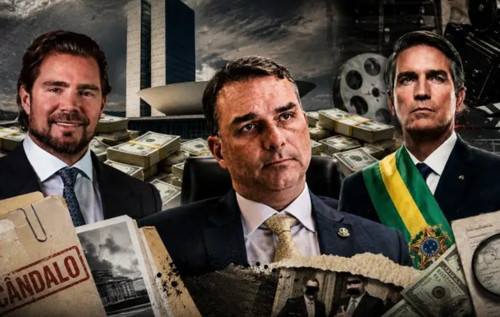 PF identifica Flávio Bolsonaro como contato direto de Vorcaro em esquema Dark Horse