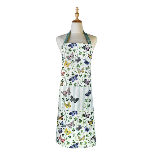 Ulster Weavers Butterfly Grove Apron Cotton Blue sn1.jpg