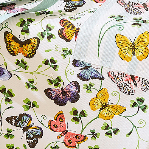 Ulster Weavers Butterfly Grove Apron Cotton Blue sn4.jpg
