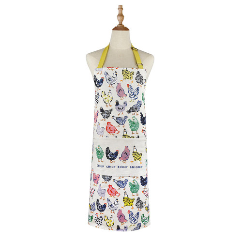 Ulster Weavers Chick Chicken Apron Cotton Yellow sn1.jpg