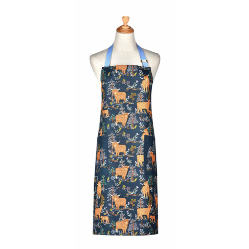 Ulster Weavers Connie the Cow Apron Cotton Navy sn1.jpg