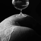 main room poster 05 glass on a butt