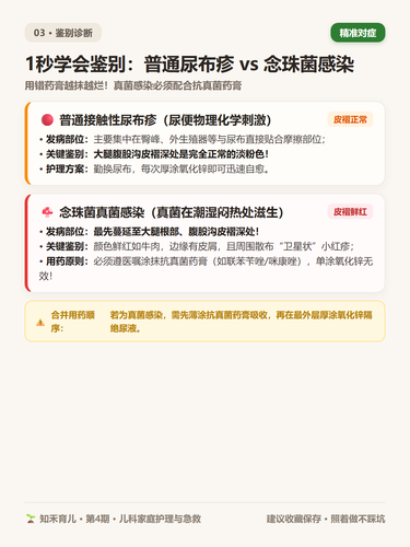 16 P4 鉴别诊断 普通尿布疹与念珠菌真菌识别.2
