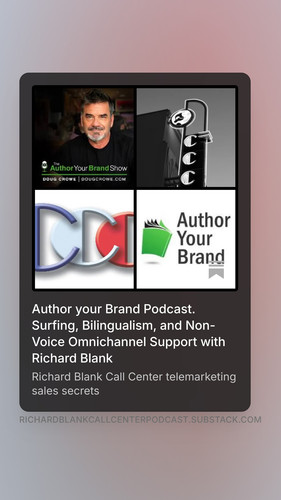 Author your brand show guest Richard Blank Costa Ricas Call Center. (2).jpg