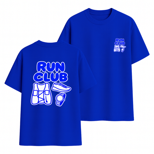 club run clube corrida turma cardio Frente e Costas Azul Royal.png