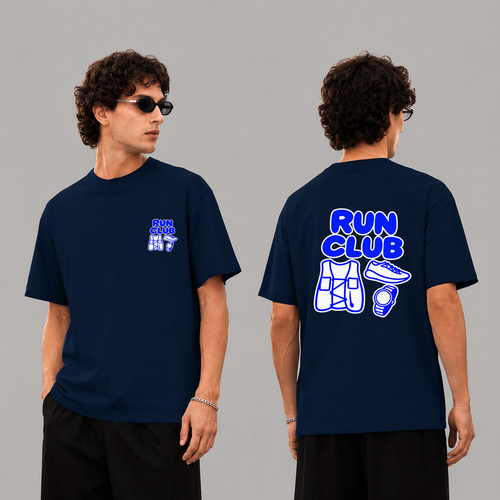 club run clube corrida turma cardio Frente e Costas Azul Marinho (2).png