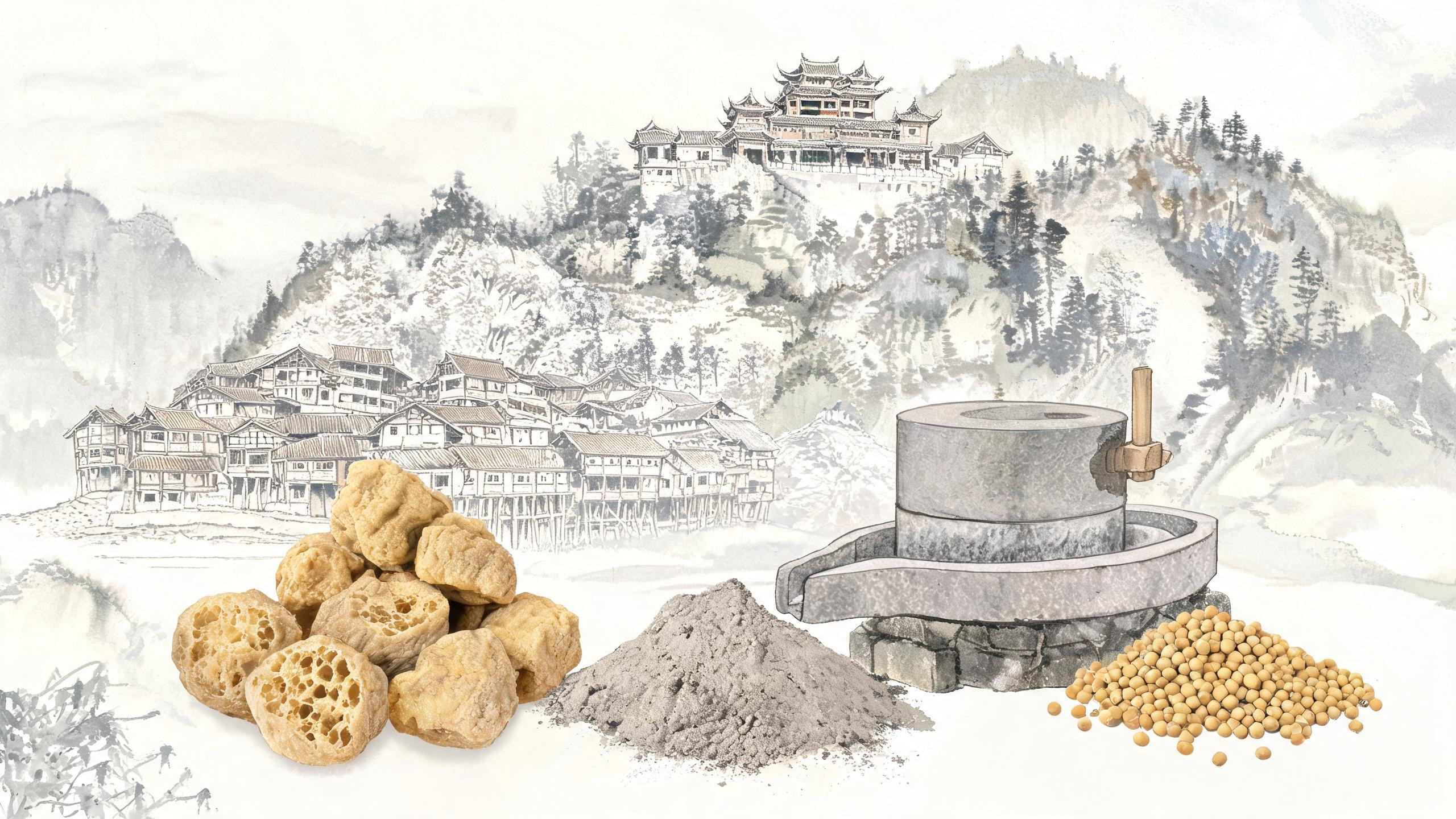 贵州道真灰豆腐果