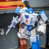 Transformers Age Of The Primes Generations Selects Autobot 3 pack Mirage Ironhide Bluestreak In Hand