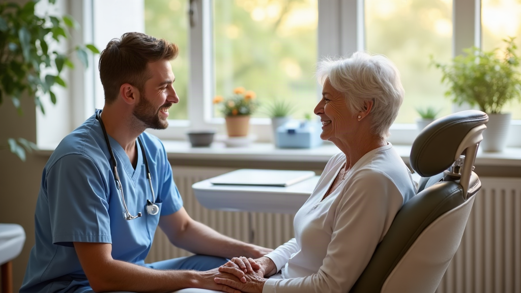 Clinique dentaire mobile : gérer les appels des résidences pour aînés avec l'IA