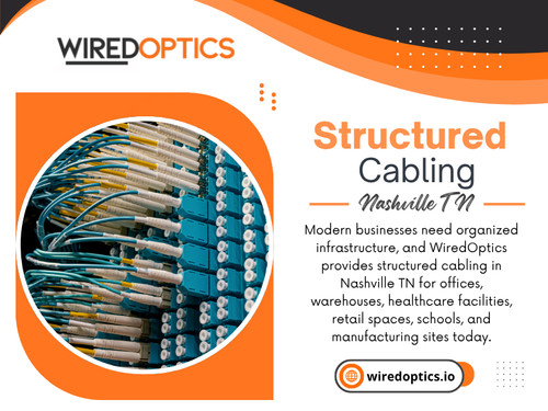 The small decisions made during Structured cabling nashville tn projects can have a lasting effect on how easily commercial networks are maintained. A well-organized system gives technicians a clearer path when problems arise and provides businesses with a more practical foundation for future changes.

WiredOptics

Address: 1801 West End Ave #1057, Nashville, TN 37203
Phone: +1(615) 246-6616
Find Us on Google Map: https://maps.app.goo.gl/NAxtwVznMcWLC4bs5

Read Our Blogs:
https://wiredopticsio.wordpress.com
https://67482ae359db3.site123.me
https://wiredopticsio.wixsite.com/wiredoptics

More Links:
https://campsite.bio/wiredoptic
https://www.buzzfeed.com/wiredoptics
https://disqus.com/by/wiredoptics/about