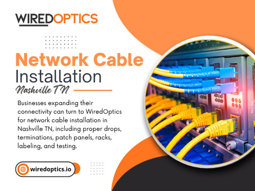A proper Network cable installation nashville tn project should therefore involve more than pulling cable from one point to another. A growing company may therefore use both rather than treating copper and fiber as competing choices.

Click here for more information: https://wiredoptics.io/fiber-optic-services/

WiredOptics

Address: 1801 West End Ave #1057, Nashville, TN 37203
Phone: +1(615) 246-6616
Find Us on Google Map: https://maps.app.goo.gl/NAxtwVznMcWLC4bs5

Read Our Blogs:
https://wiredopticsio.medium.com
https://67482ae359db3.site123.me
https://wiredoptics.yooco.org

More Links:
https://c8ke.com/wiredoptics
https://www.ted.com/profiles/48152674/about
https://myanimelist.net/profile/wiredoptics
