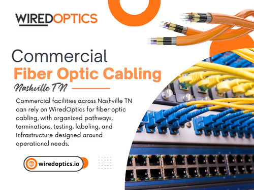 A Commercial fiber optic cabling nashville tn project should therefore be based on the actual environment rather than treating every fiber installation as identical. Fiber work requires more precision than simply joining two cables.

Click here for more information: https://wiredoptics.io/fiber-optic-services/

WiredOptics

Address: 1801 West End Ave #1057, Nashville, TN 37203
Phone: +1(615) 246-6616
Find Us on Google Map: https://maps.app.goo.gl/NAxtwVznMcWLC4bs5

Read Our Blogs:
https://wiredopticsio.medium.com
https://67482ae359db3.site123.me
https://wiredoptics.yooco.org

More Links:
https://c8ke.com/wiredoptics
https://www.ted.com/profiles/48152674/about
https://myanimelist.net/profile/wiredoptics